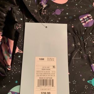 Cat & Jack 18mo 3 in 1 coat, girl's space pattern
